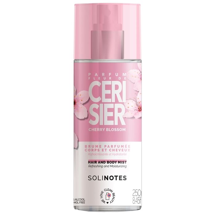 Solinotes - BRUME PARFUMÉE FLEUR de CERISIER –  250ml