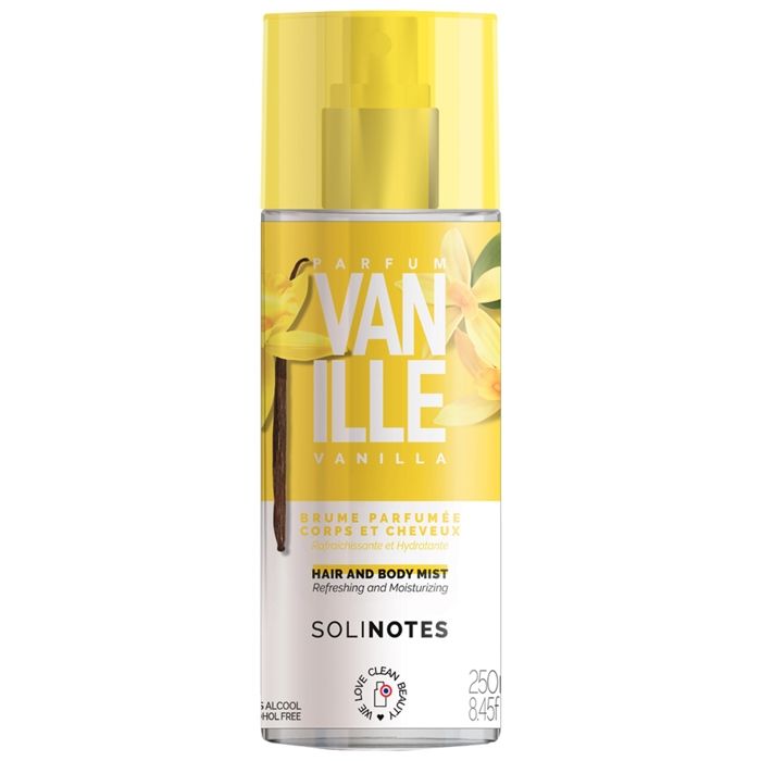 Solinotes - BRUME PARFUMÉE VANILLE – Eau de Parfum 250ml