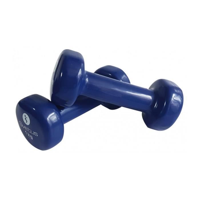 SVELTUS - Haltère époxy 1 kg x2