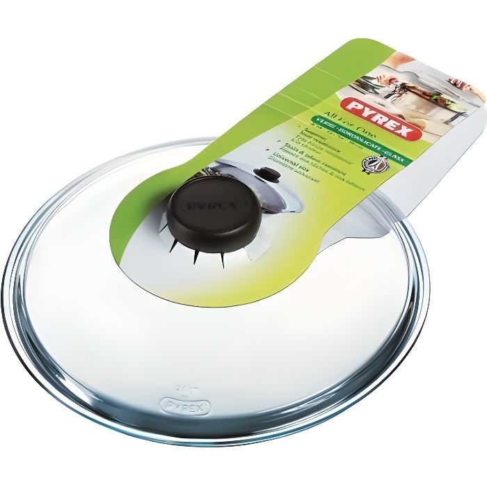 PYREX Couvercle en verre 20 cm transparent