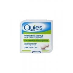 Quies Protection Auditive Cire Naturelle 8 Paires
