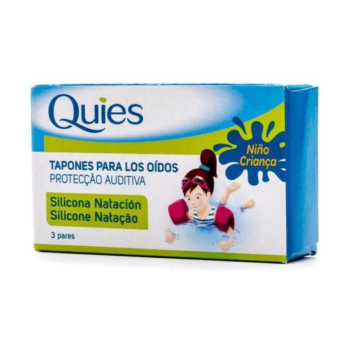 QUIES - Bouchons d'oreille en cire anti-bruit 6 unités