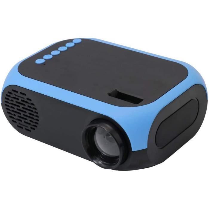 Mini Vidéoprojecteur Portable 400-600 Lumens Smart Home Cinéma LED Home & Outdoor Vidéoprojecteur Bleu [391]