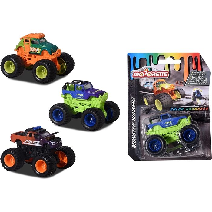 Simba Toys 212057257 Majorette Monster Rockerz Colour Changers