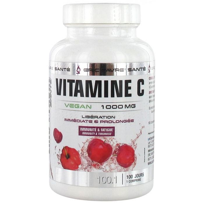Eric Favre Vitamine C Vegan 100 comprimés