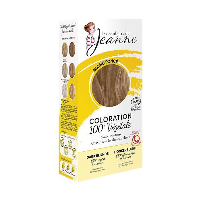 Les Couleurs de Jeanne Coloration Végétale Blond Foncé 100g