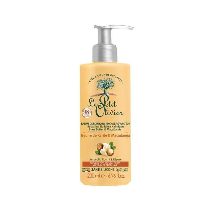Le Petit Olivier Soin Réparateur Baume de Soin Sans Rinçage 200ml