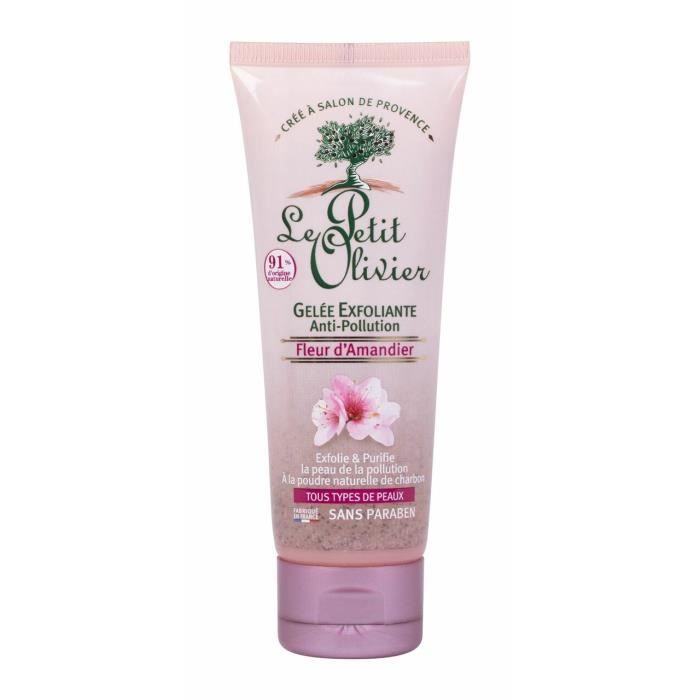 Le Petit Olivier 75ml Gel Exfoliant Anti-pollution Fleur D'amandier, Peeling