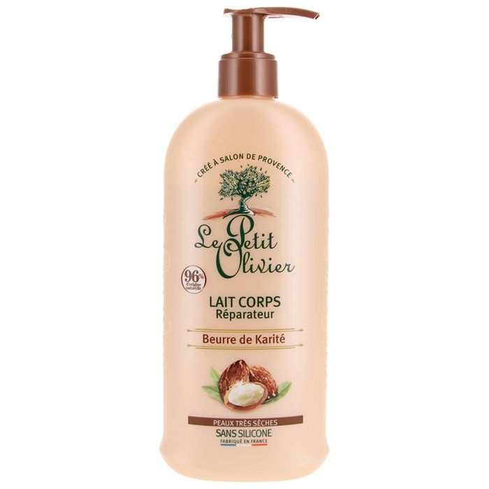 Lait Corps Réparateur Beurre de Karité , Peaux très sèches , Sans Silicone, 250ml