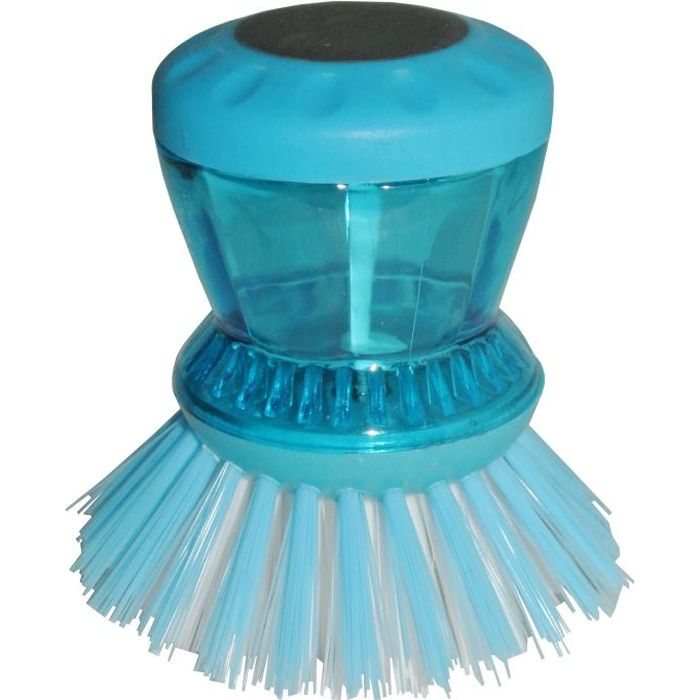 Brosse Vaisselle avec Réservoir et Bouton Doseur – Pratique et Compacte