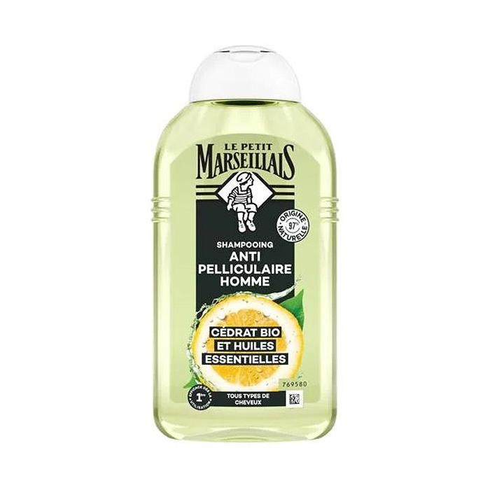 Le Petit Marseillais Shampooing Infusion Anti-Pelliculaire Huiles Essentielles et Cédrat Bio 250ml