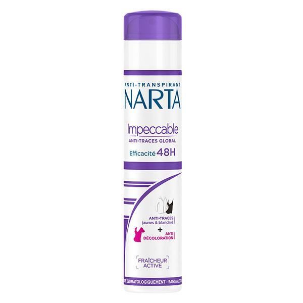 Narta Impeccable Déodorant Spray Femme Anti-Transpirant 48h 200ml