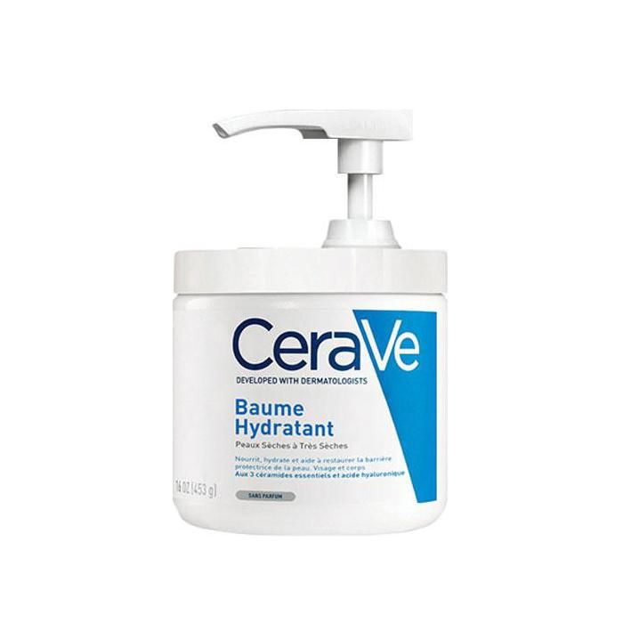 Cerave Baume Hydratant Visage Corps Pot Pompe 454g