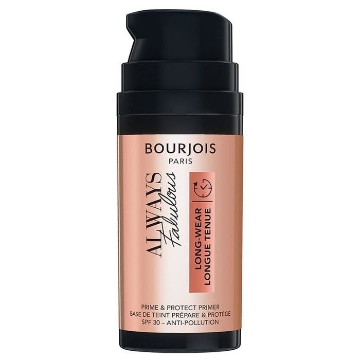 Bourjois Paris 30ml Primer Prime & Protect Longue Tenue Always Fabulous Spf30, Base De Maquillage