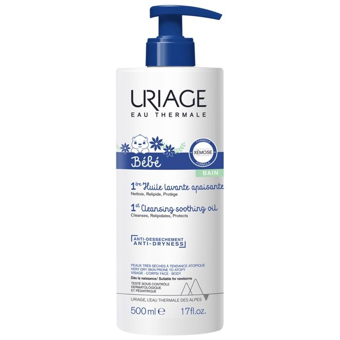 Huile Lavante - URIAGE - Xémose 1ère - 500ml - Apaisante - Hypoallergénique