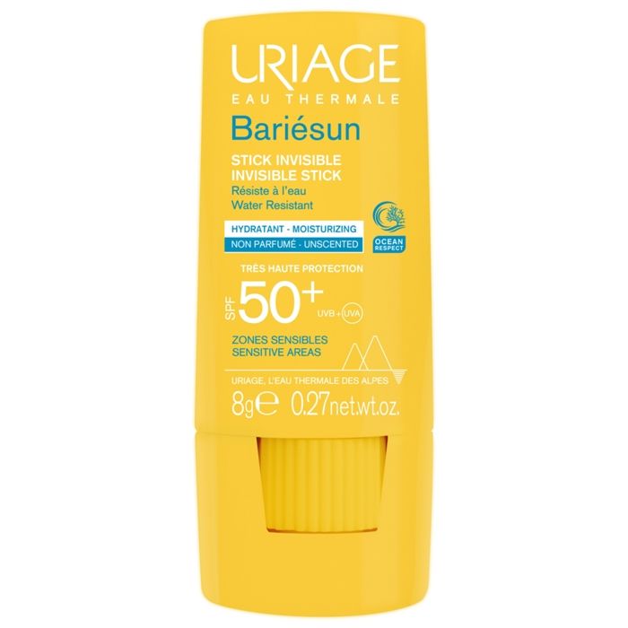 Uriage Bariésun Stick Invisible SPF50+ Zones Sensibles 8g
