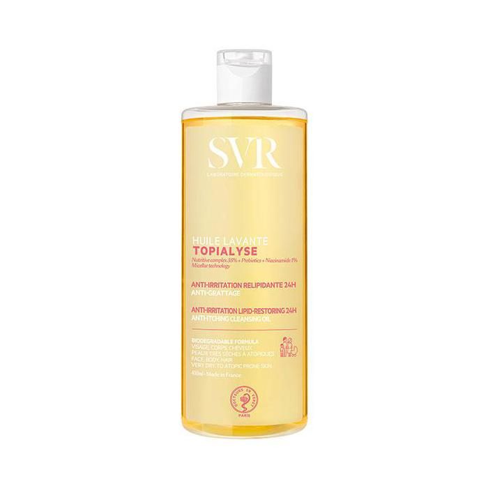 SVR Topialyse Huile Lavante Micellaire Relipidante 400ml