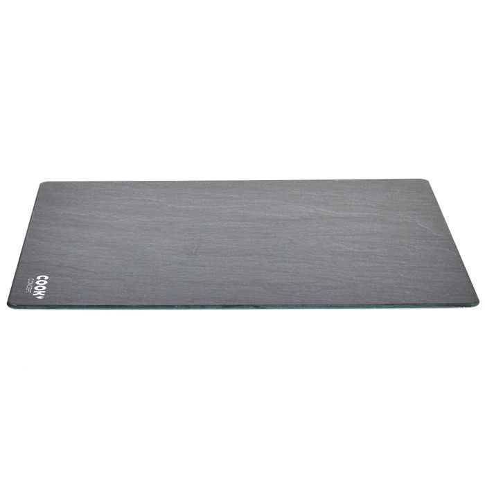 Planche à découper en verre effet ardoise - Couleur Aléatoire
