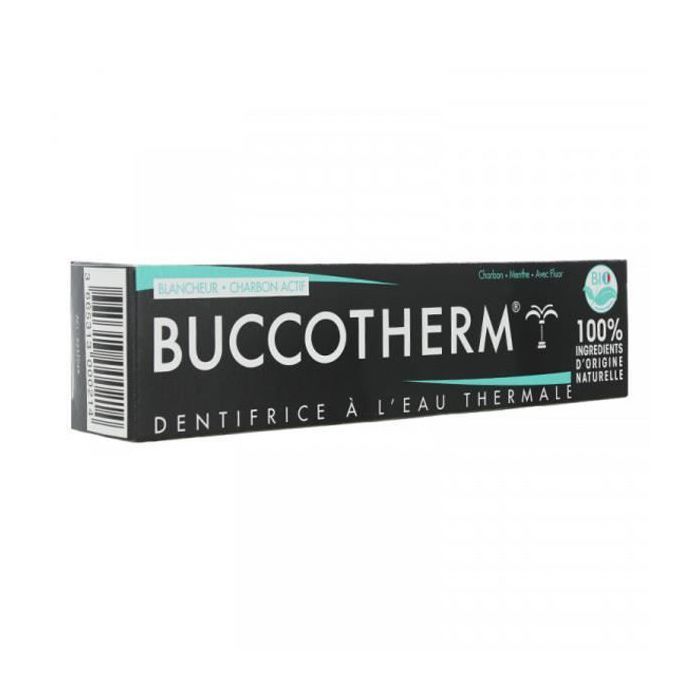 Buccotherm Dentifrice Blancheur Charbon 75ml