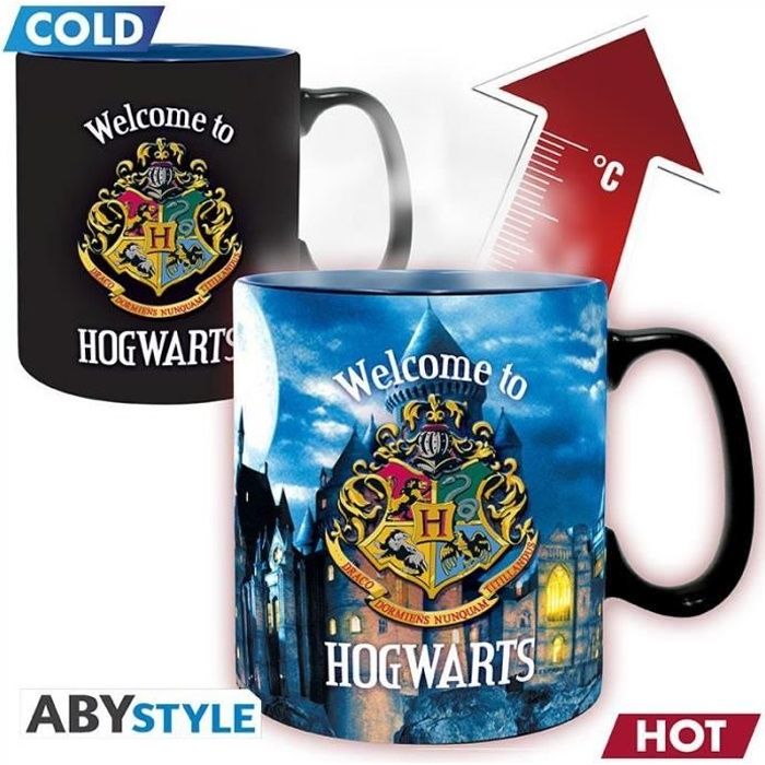 HARRY POTTER - Welcome to Hogwarts - Mug thermoréactif 460ml