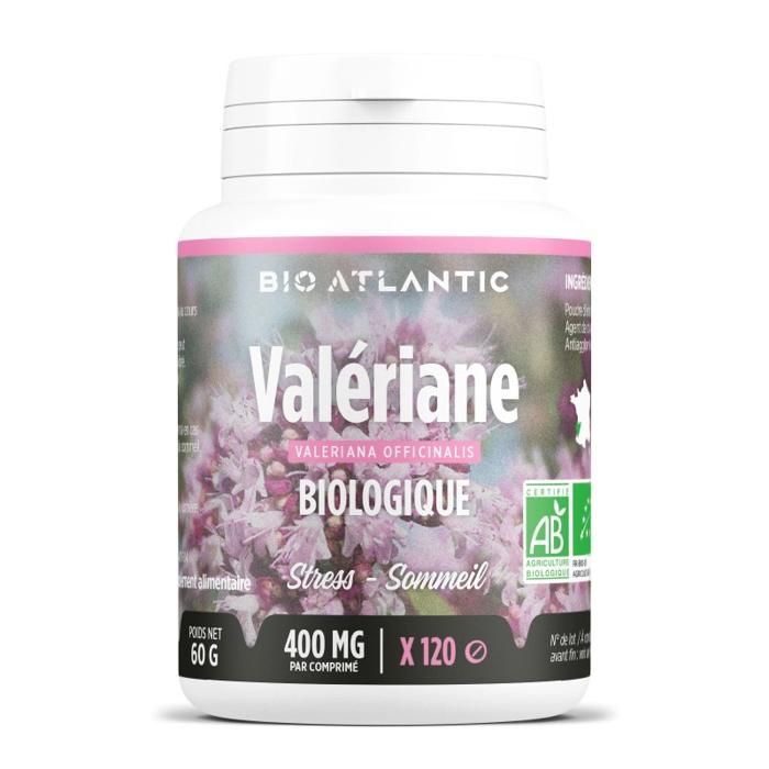 Valériane Bio AB 120 comprimés 400 mg