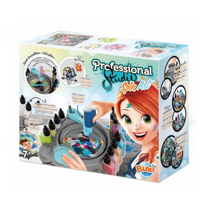 Jouet créatif - Buki - 5430 Prof Studio Spin art - Pour Enfant - Blanc - Multicolore - Matériaux mixtes