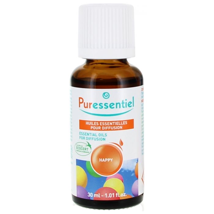 Puressentiel Diffusion Mélange Huiles Essentielles Diffuse Happy 30ml