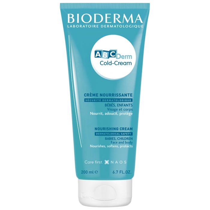 Bioderma ABCDerm Cold-Cream Crème Nourrissante Visage Corps Bébé Enfant 200ml