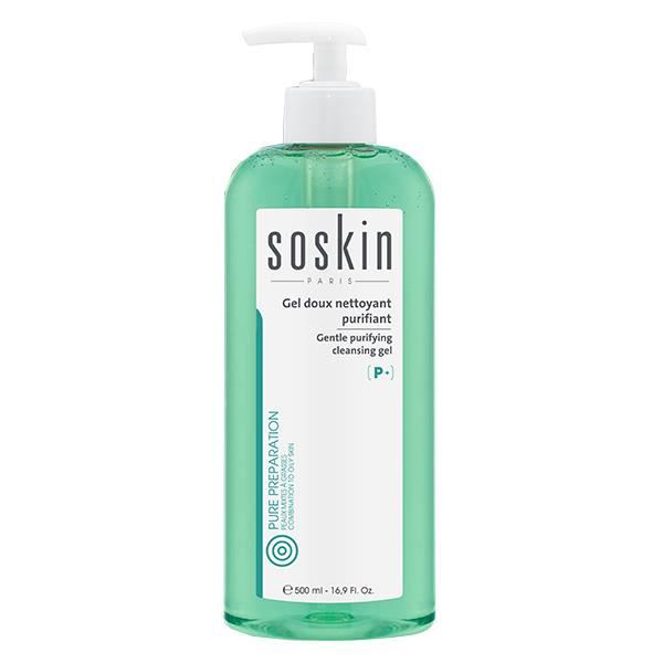 SOSkin Nettoyants & Démaquillants Gel Doux Nettoyant Purifiant 500ml
