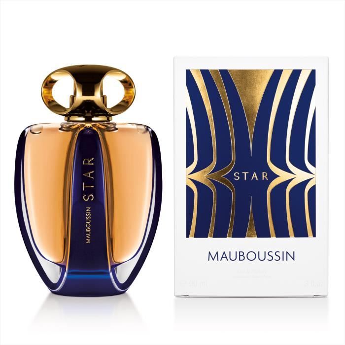 Eau de Parfum - Mauboussin - Star - 90ml - Senteur Boisée - Senteur Ambrée