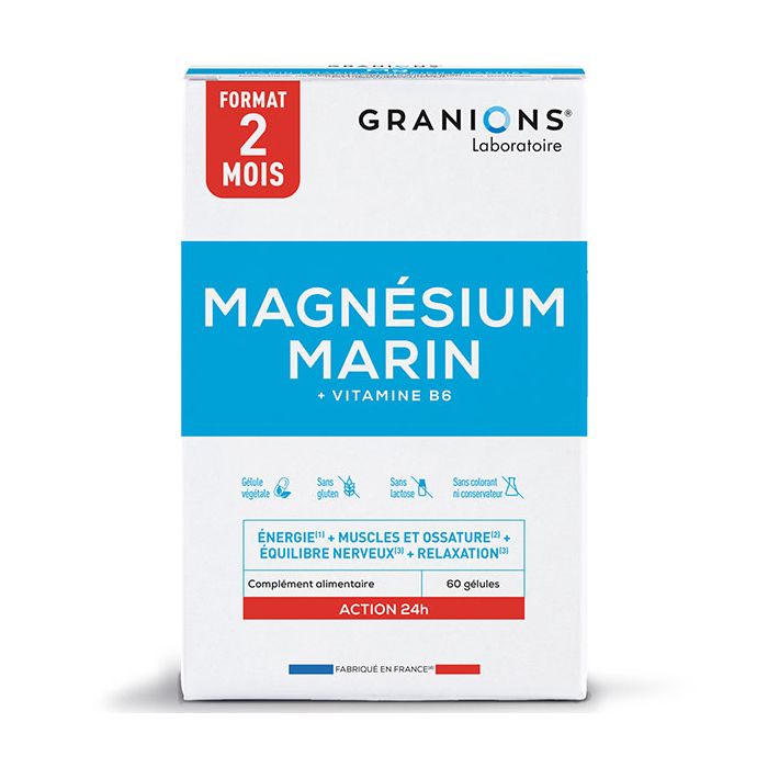 Granions Magnésium Marin 60 gélules