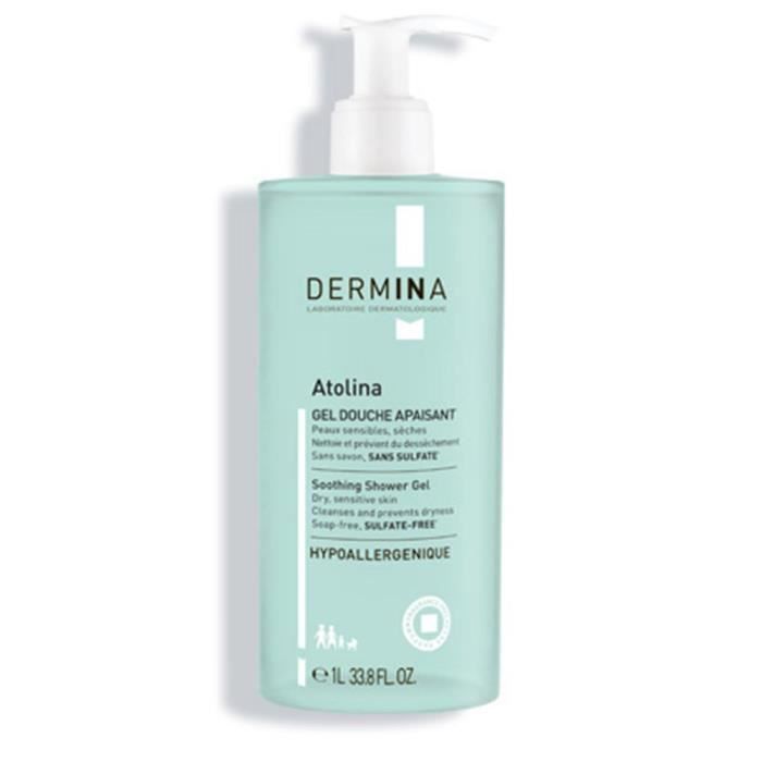 Dermina Atolina Gel Douche Anti-Dessèchement 1L
