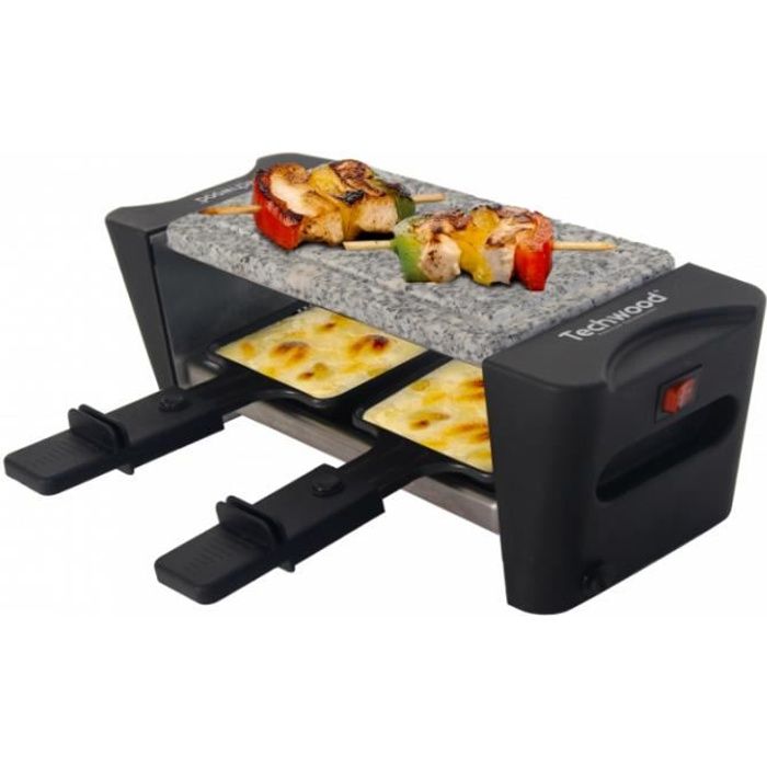 TECHWOOD RACLETTE DUO "PIERRE DE CUISSON"
