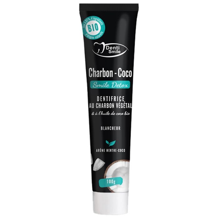 Denti Smile Dentifrice au Charbon Actif 100g