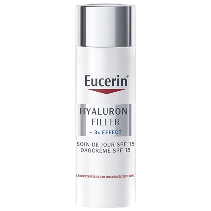 Soin de Jour - Eucerin - Hyaluron-Filler +3x Effect - SPF15 - 50ml - Peaux Normales à Mixtes
