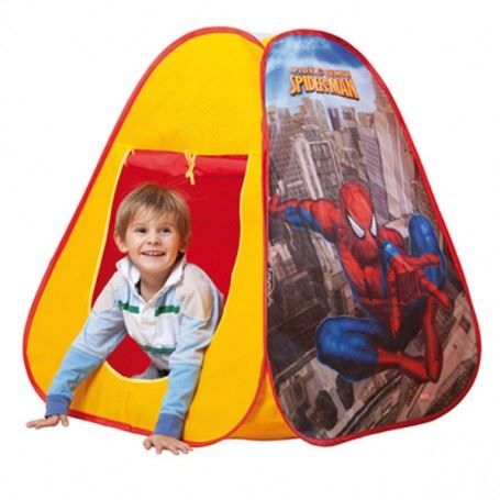 Tente pop up - Spiderman - Grand modèle - Polyester - 95 x 85 x 85 cm - A partir de 3 ans
