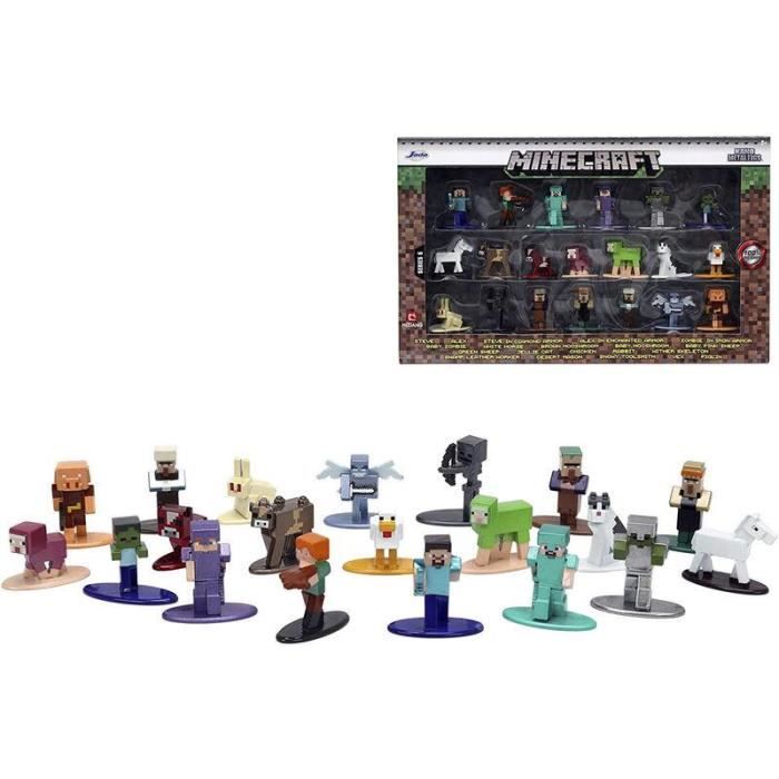 Figurine Minecraft 20 set 4cm -  -  - Ocio Stock