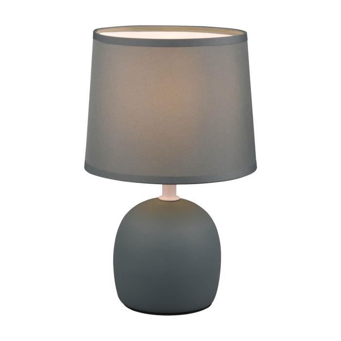 LÚZETE - LAMPE DE TABLE EN CÉRAMIQUE VERTE KUBRA Vert