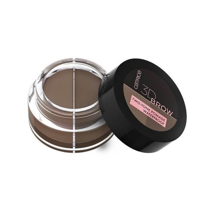 Pommade bicolore 3D pour sourcils 5 gr 020 Moyen à foncé