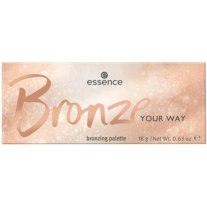 Essence Poudre et Bronzer Palette Poudre Bronzante Bronze Your Way 18g