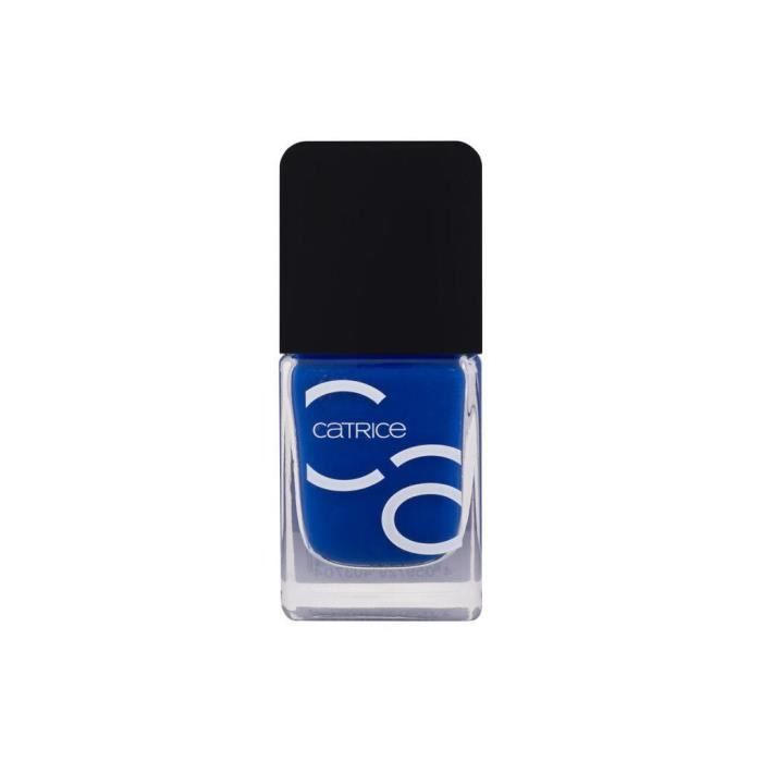 Vernis à ongles Catrice Iconails 144 Your Royal Highness - Couleur bleu - Effet brillant - Vegan - Cruelty Free