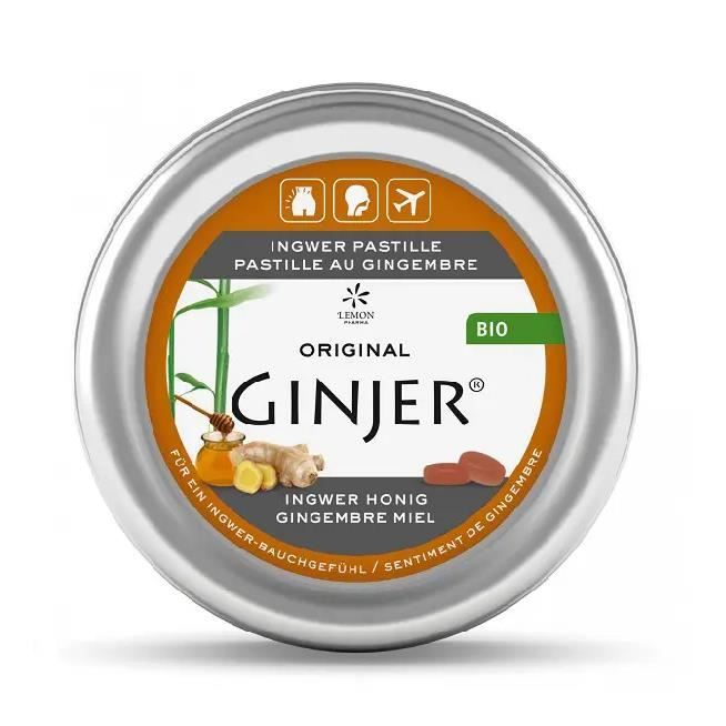 ginjer pastilles gingembre miel 40 g