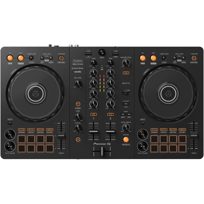 Pioneer DJ DDJ-FLX4 2 Ch. rekordbox DJ Controller - Noir