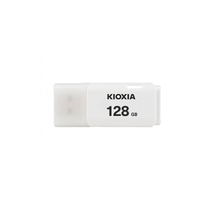 Clé USB - KIOXIA - U202 - 128 Go - USB 2.0 - Blanc