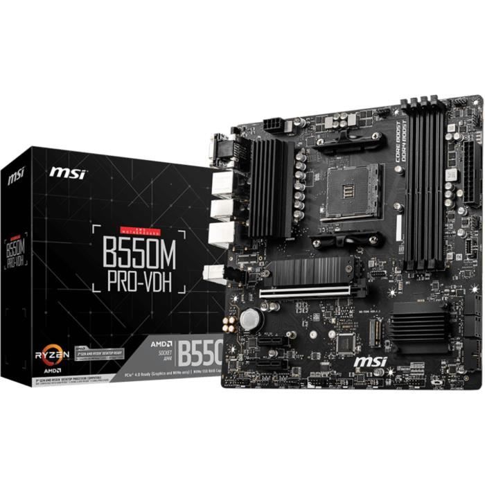 Carte mère - MSI - B550M PRO-VDH