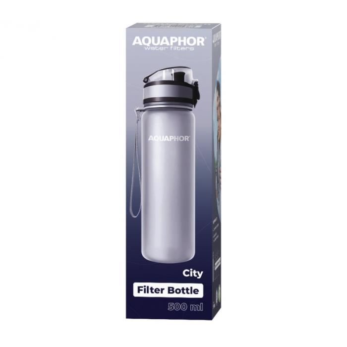 AQUAPHOR City gris bouteille à filtre, 500 ml - 4744131015767