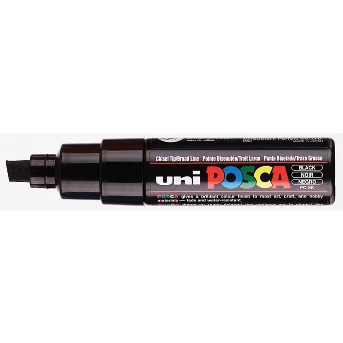 POSCA Marqueur Pointe Large Biseautée Noir