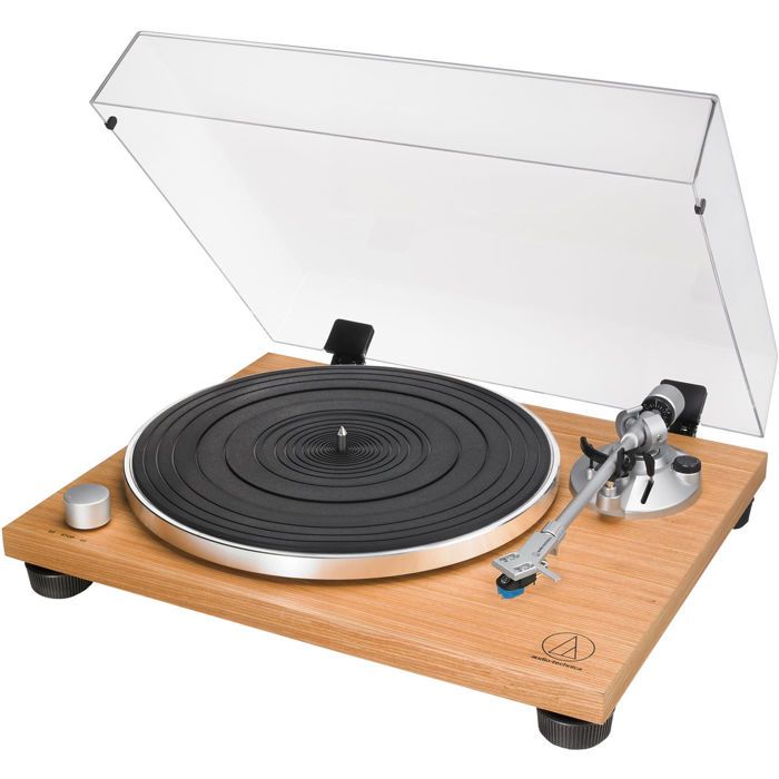 Platine vinyle Audio-Technica AT-LPW30TK - Entièrement manuel - Sortie audio/phono - Marron