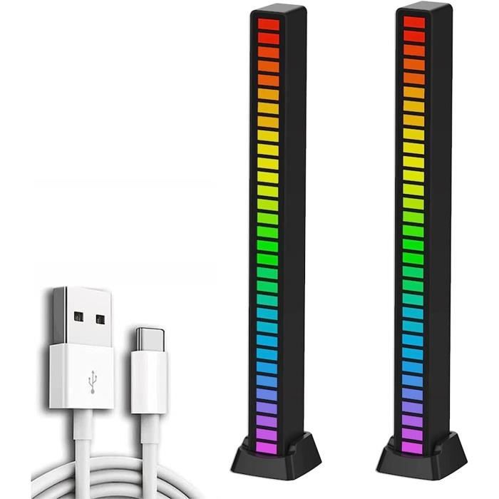 RUBAN LED - NA - RGB Light Bar - Multicolore - Rechargeable USB - Design Contemporain