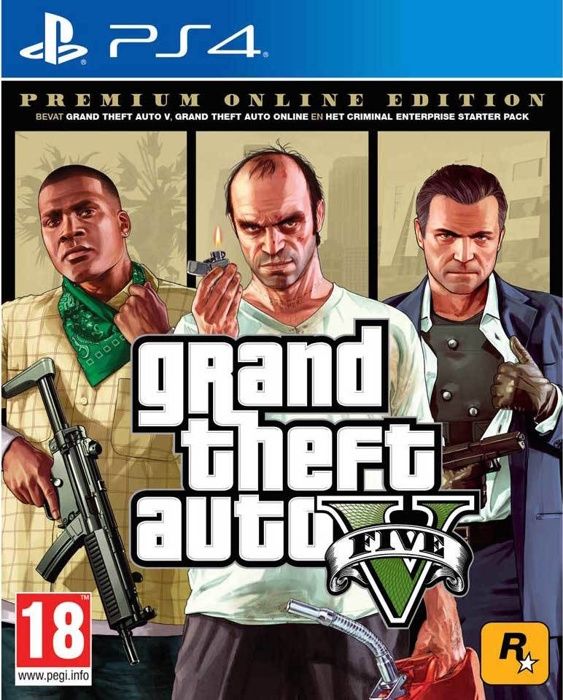 Grand Theft Auto V - Premium Online Edition (PS4)